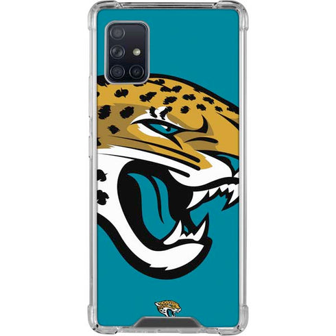 NFL Jacksonville Jaguars Large Logo Galaxy A51 5G Clear Case