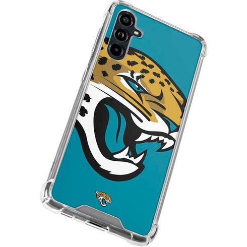 NFL Jacksonville Jaguars Large Logo Galaxy A54 5G Clear Case