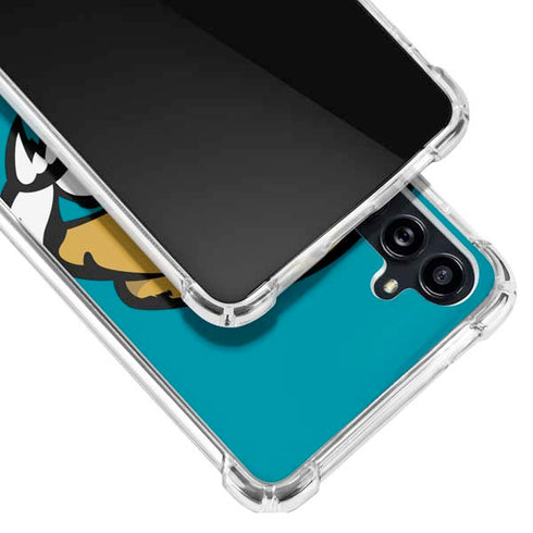 NFL Jacksonville Jaguars Large Logo Galaxy A54 5G Clear Case