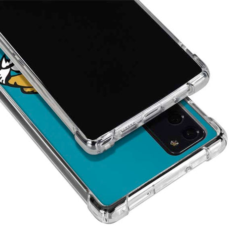 NFL Jacksonville Jaguars Large Logo Galaxy Note20 5G Clear Case