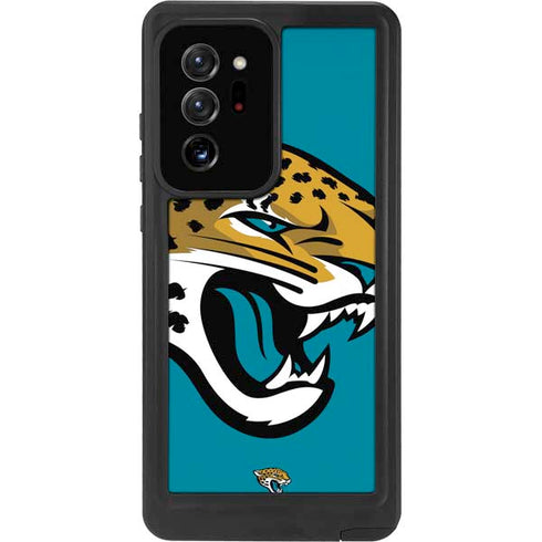 NFL Jacksonville Jaguars Large Logo Galaxy Note20 Ultra 5G Waterproof Case