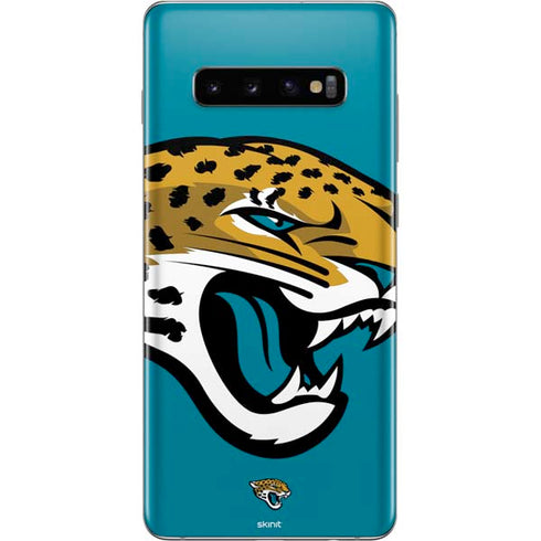 NFL Jacksonville Jaguars Large Logo Galaxy S10 Plus Skin