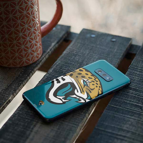 NFL Jacksonville Jaguars Large Logo Galaxy S10e Skin
