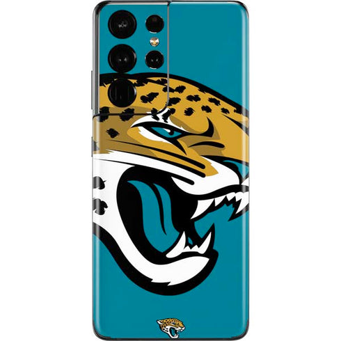 NFL Jacksonville Jaguars Large Logo Galaxy S21 Ultra 5G Skin