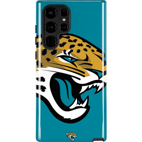 NFL Jacksonville Jaguars Large Logo Galaxy S22 Ultra Pro Case