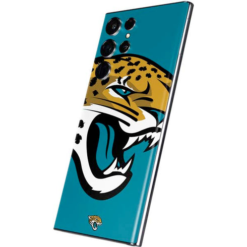NFL Jacksonville Jaguars Large Logo Galaxy S22 Ultra Skin