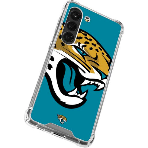 NFL Jacksonville Jaguars Large Logo Galaxy S23 Clear Case