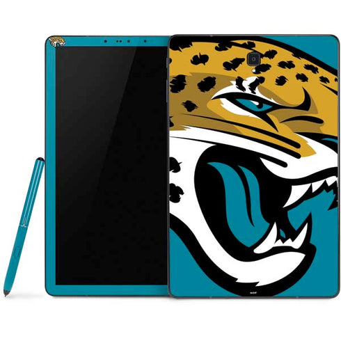 NFL Jacksonville Jaguars Large Logo Samsung Galaxy Tab Skin