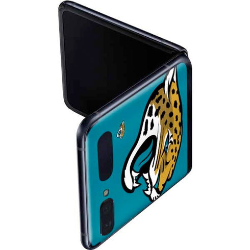 NFL Jacksonville Jaguars Large Logo Galaxy Z Flip Skin