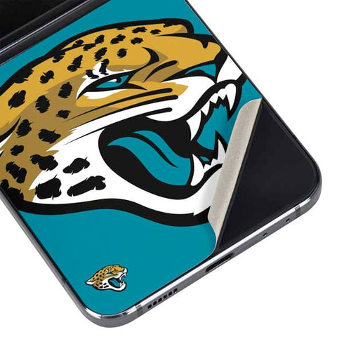 NFL Jacksonville Jaguars Large Logo Galaxy Z Flip5 5G Skin