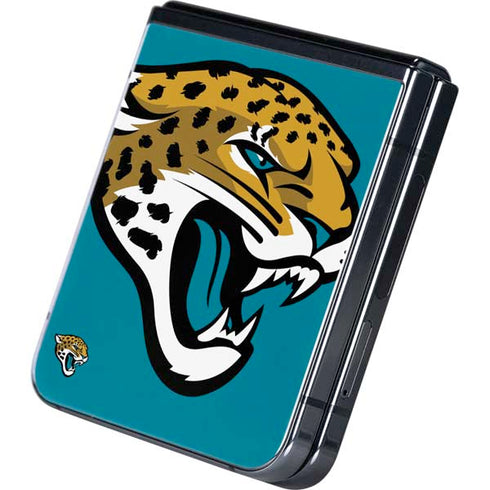 NFL Jacksonville Jaguars Large Logo Galaxy Z Flip5 5G Skin