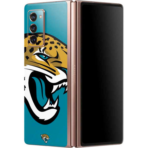 NFL Jacksonville Jaguars Large Logo Galaxy Z Fold2 5G Skin
