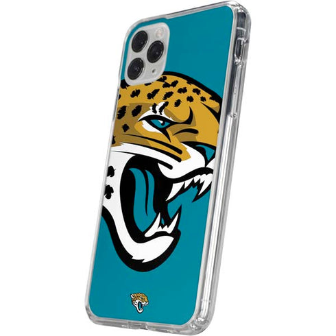 NFL Jacksonville Jaguars Large Logo iPhone 11 Pro Clear Case