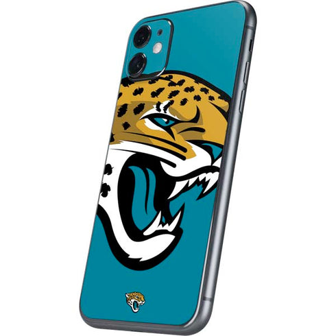 NFL Jacksonville Jaguars Large Logo iPhone 11 Skin