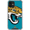 NFL Jacksonville Jaguars Large Logo iPhone 12 Clear Case