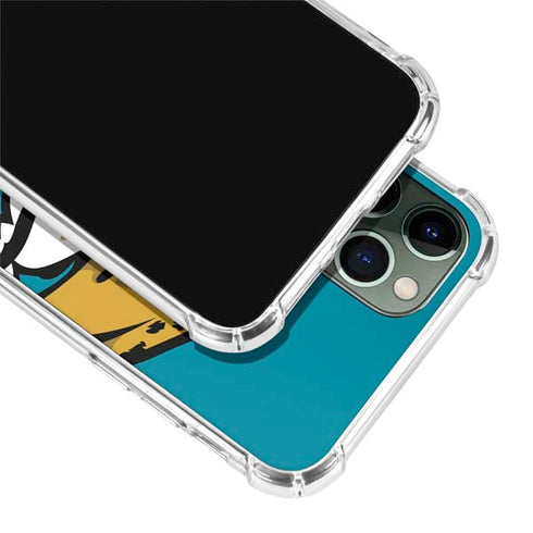 NFL Jacksonville Jaguars Large Logo iPhone 12 Pro Max Clear Case