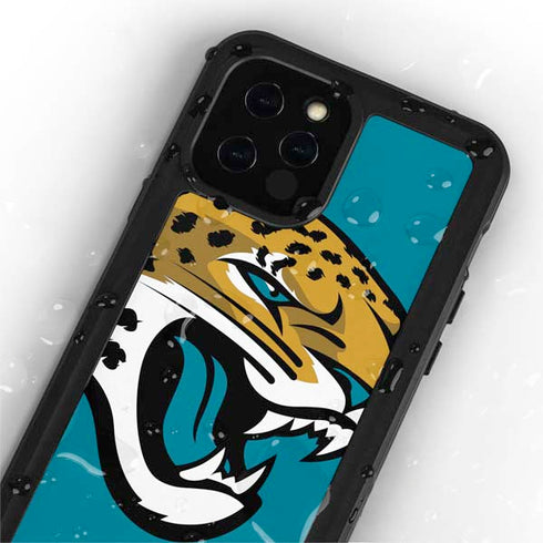 NFL Jacksonville Jaguars Large Logo iPhone 12 Pro Waterproof Case