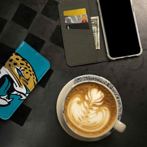 NFL Jacksonville Jaguars Large Logo iPhone 13 Folio Case