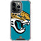 NFL Jacksonville Jaguars Large Logo iPhone 13 Pro Clear Case