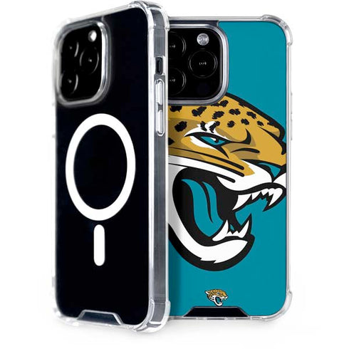 NFL Jacksonville Jaguars Large Logo iPhone 13 Pro Max MagSafe Case