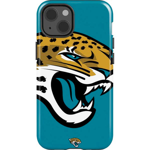 NFL Jacksonville Jaguars Large Logo iPhone 14 Impact Case