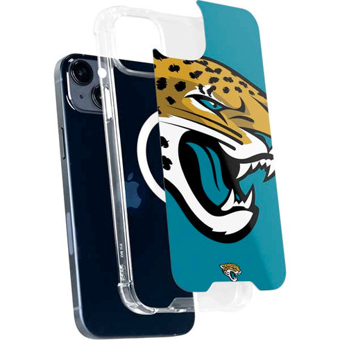 NFL Jacksonville Jaguars Large Logo iPhone 15 Plus MagSafe Case