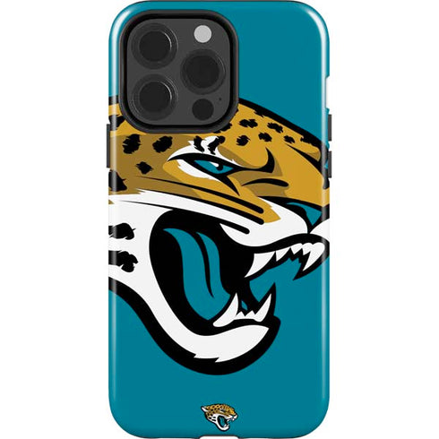 NFL Jacksonville Jaguars Large Logo iPhone 14 Pro Impact Case