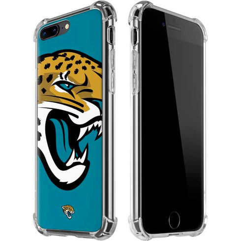 NFL Jacksonville Jaguars Large Logo iPhone 7/8 Plus Clear Case