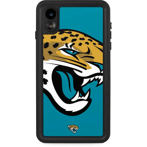 NFL Jacksonville Jaguars Large Logo iPhone XR Waterproof Case