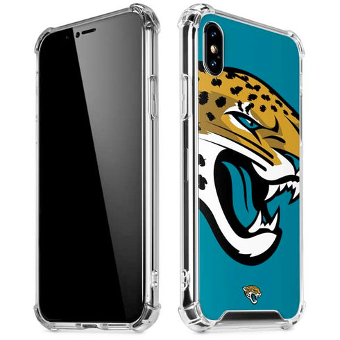 NFL Jacksonville Jaguars Large Logo iPhone XS Max Clear Case