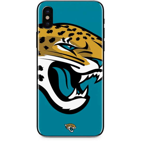 NFL Jacksonville Jaguars Large Logo iPhone XS Skin