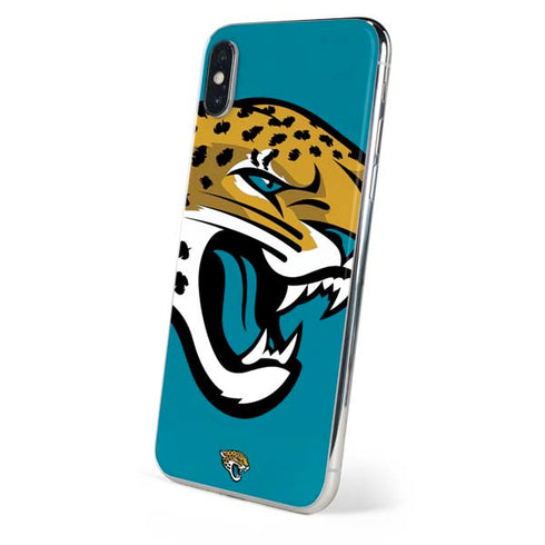 NFL Jacksonville Jaguars Large Logo iPhone XS Skin