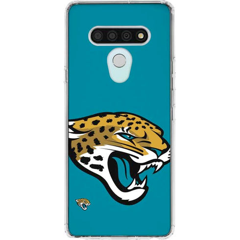 NFL Jacksonville Jaguars Large Logo LG Stylo 6 Clear Case