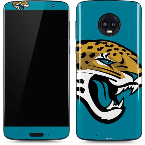 NFL Jacksonville Jaguars Large Logo Moto G6 Skin