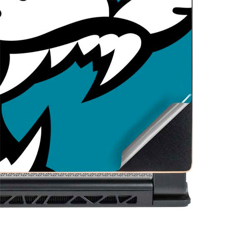 NFL Jacksonville Jaguars Large Logo MSI GS65 Stealth Laptop Skin