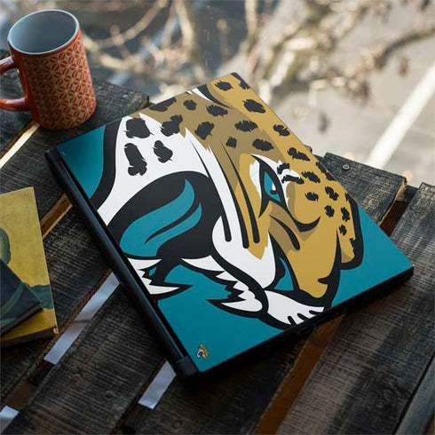 NFL Jacksonville Jaguars Large Logo MSI GS65 Stealth Laptop Skin