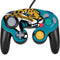 NFL Jacksonville Jaguars Large Logo Nintendo GameCube Controller Skin