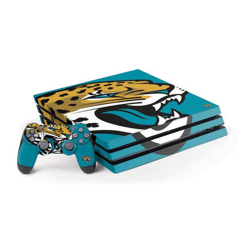 NFL Jacksonville Jaguars Large Logo PS4 Pro Bundle Skin