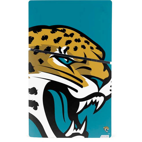 NFL Jacksonville Jaguars Large Logo PS5 Slim Digital Edition Console Skin