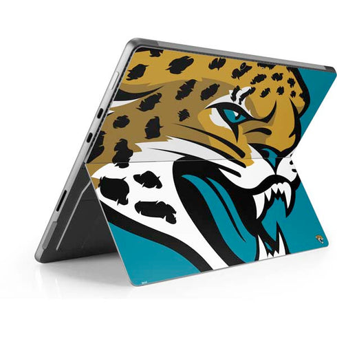 NFL Jacksonville Jaguars Large Logo Surface Pro 8 Skin