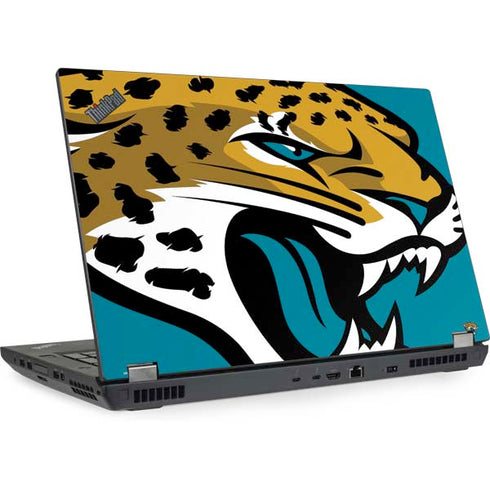 NFL Jacksonville Jaguars Large Logo Lenovo ThinkPad Skin