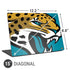 NFL Jacksonville Jaguars Large Logo Universal Laptop 15in (12.2 x 8.8in) Skin