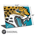 NFL Jacksonville Jaguars Large Logo Universal Laptop 17in (13.8 x 10in) Skin