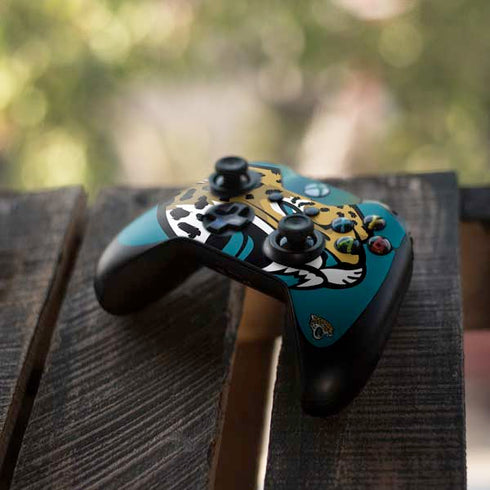 NFL Jacksonville Jaguars Large Logo Xbox One Controller Skin