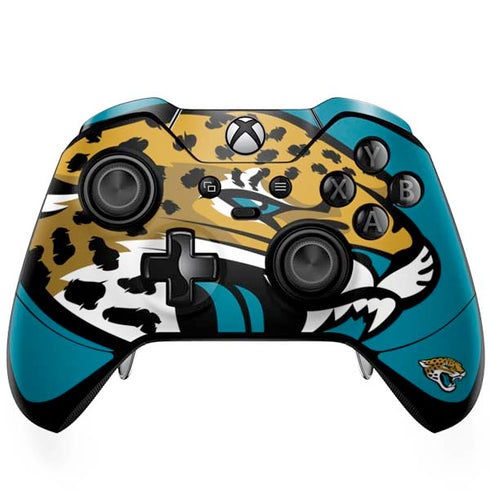 NFL Jacksonville Jaguars Large Logo Xbox One Elite Controller Skin
