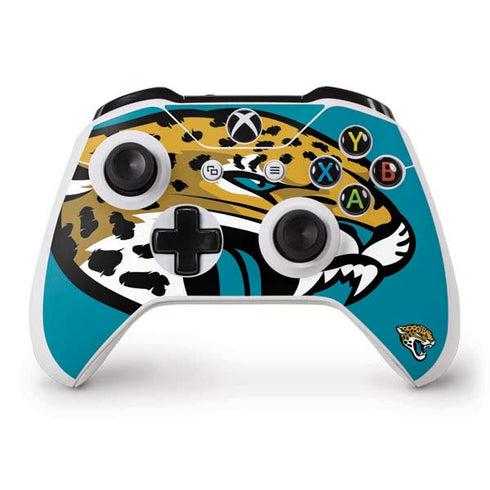 NFL Jacksonville Jaguars Large Logo Xbox One S Controller Skin