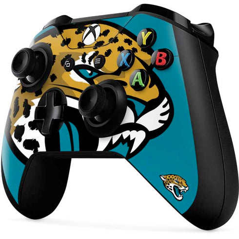 NFL Jacksonville Jaguars Large Logo Xbox One X Controller Skin