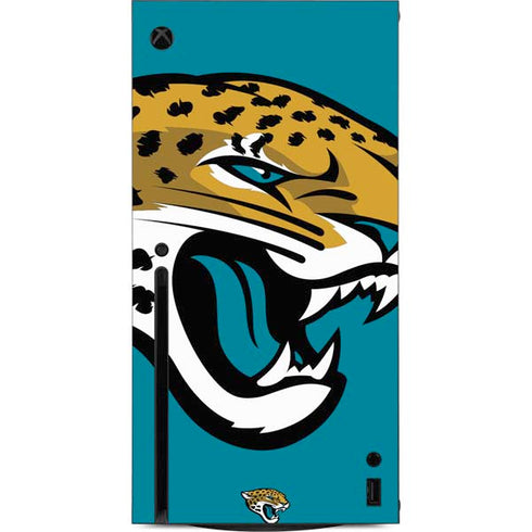 NFL Jacksonville Jaguars Large Logo Xbox Series X Console Skin