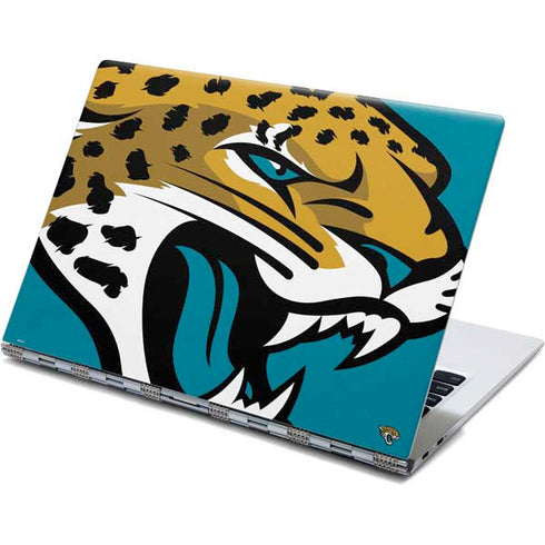 NFL Jacksonville Jaguars Large Logo Yoga 910 2-in-1 14in Touch-Screen Skin
