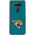 NFL Jacksonville Jaguars Teal Distressed LG K51/Q51 Clear Case